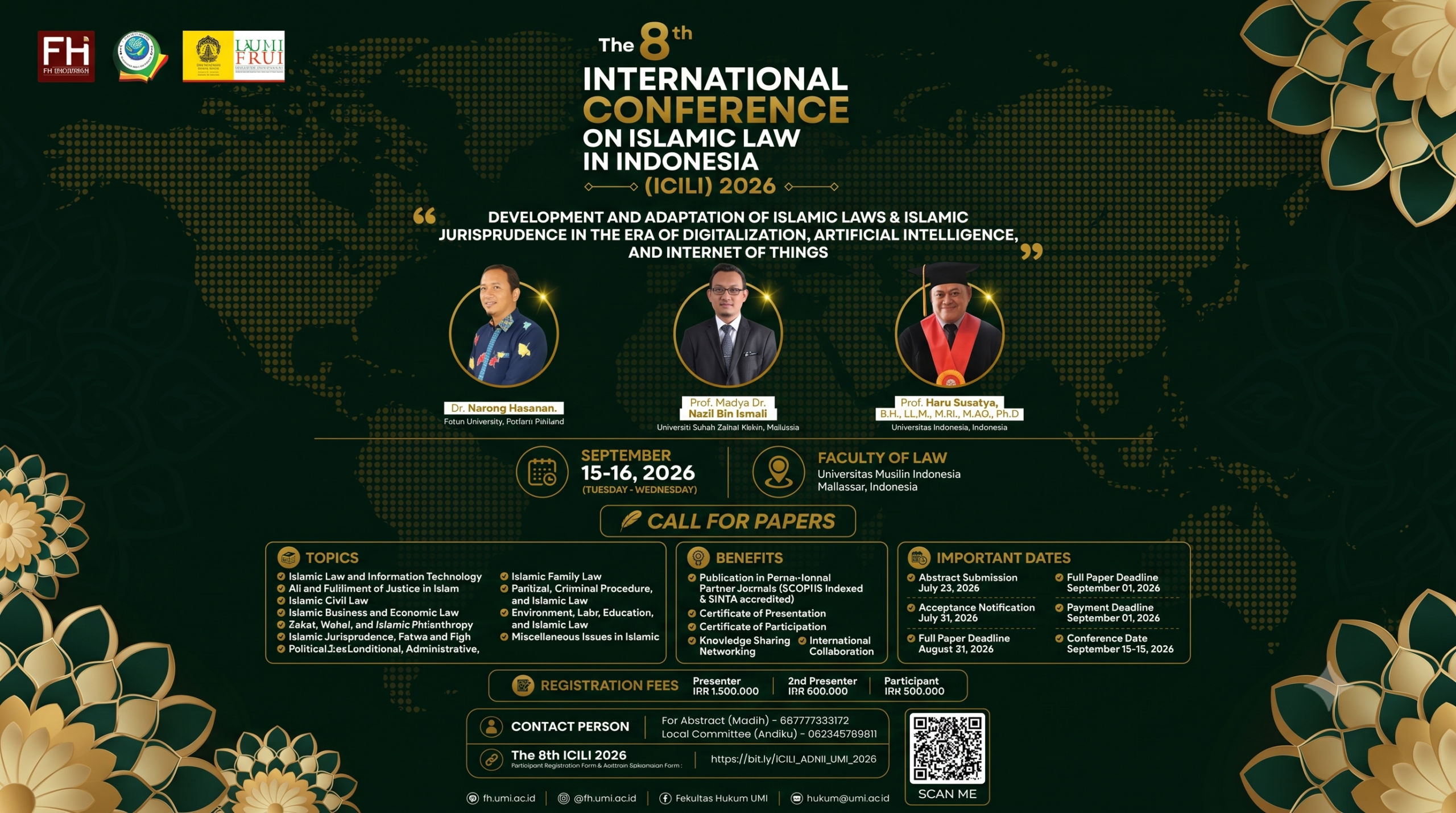 Fakultas-Hukum-UMI-Gelar-The-8th-International-Conference-on-Islamic-Law-in-Indonesia-ICILI-2026